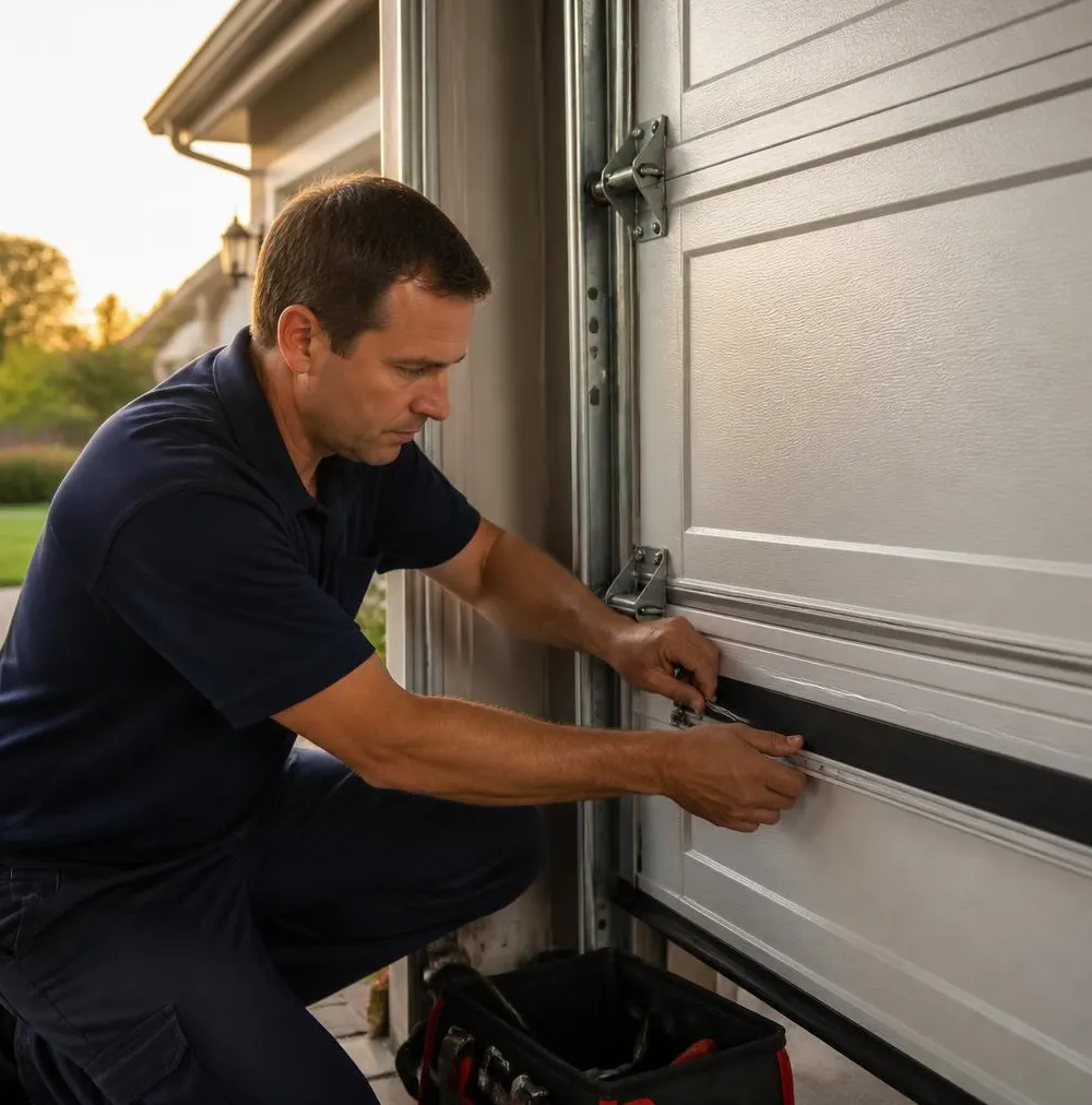 Garage Door in Grantville
